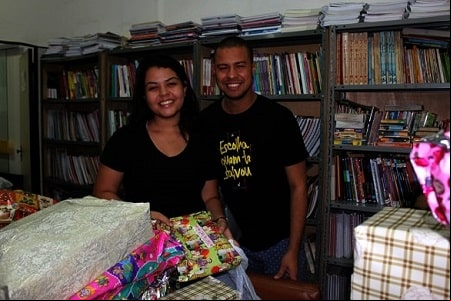 Ana Clara Gonçalves e Pedro Gomes: jovens comprometidos com o reino de Deus