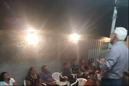 Palestra para as famílias